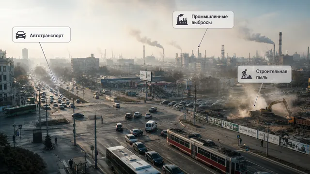 Влияние экологии мегаполиса на преждевременное старение и клеточный стресс