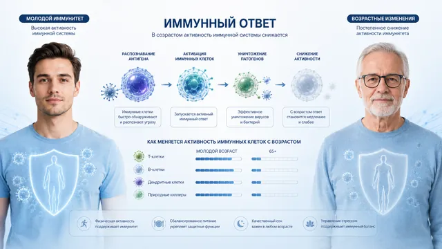 Что такое иммунный фитнес и почему иммунитет стареет