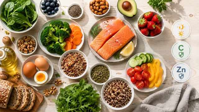 Лучшие продукты питания для повышения защитных сил организма